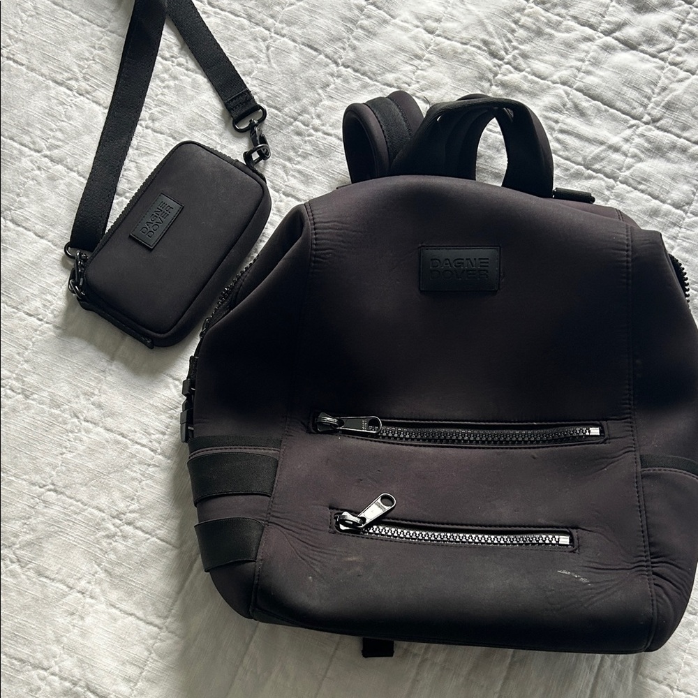 Dagne Dover Charcoal Diaper Backpack